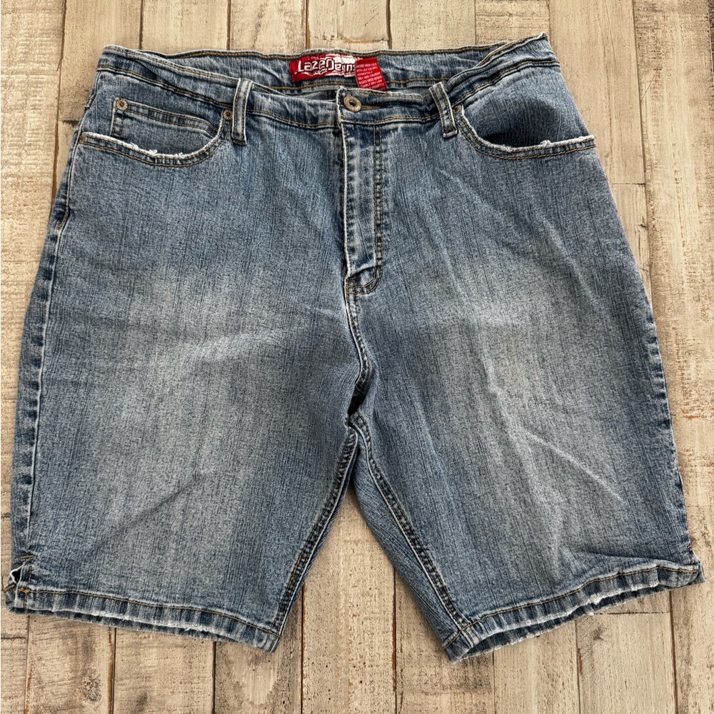 Lazer Jeans Women's Blue Jean Shorts